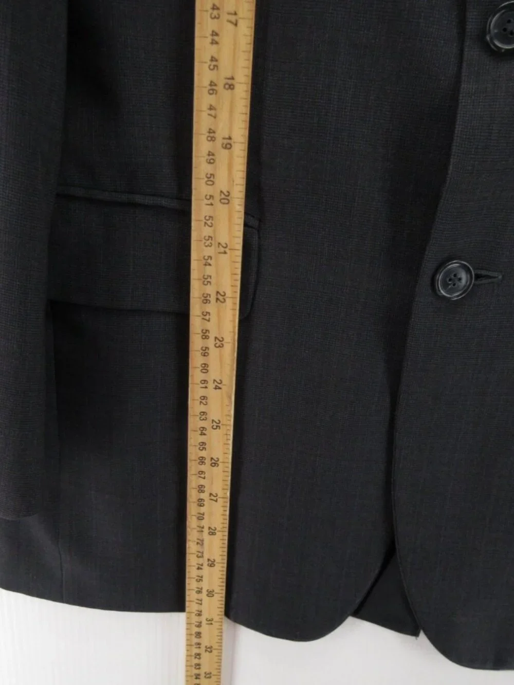 Jos A Bank Sport Coat 40 Blazer Wool Micro Plaid Business Jacket Lined